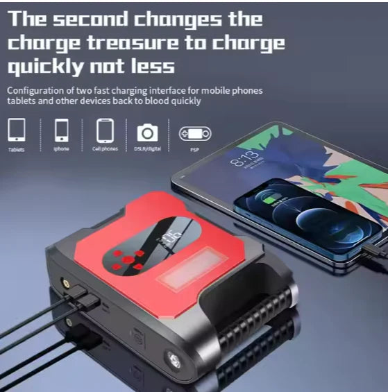 Car Air Pump Power Bank