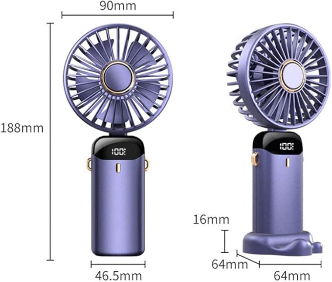 مروحة شاشة LED رقمية